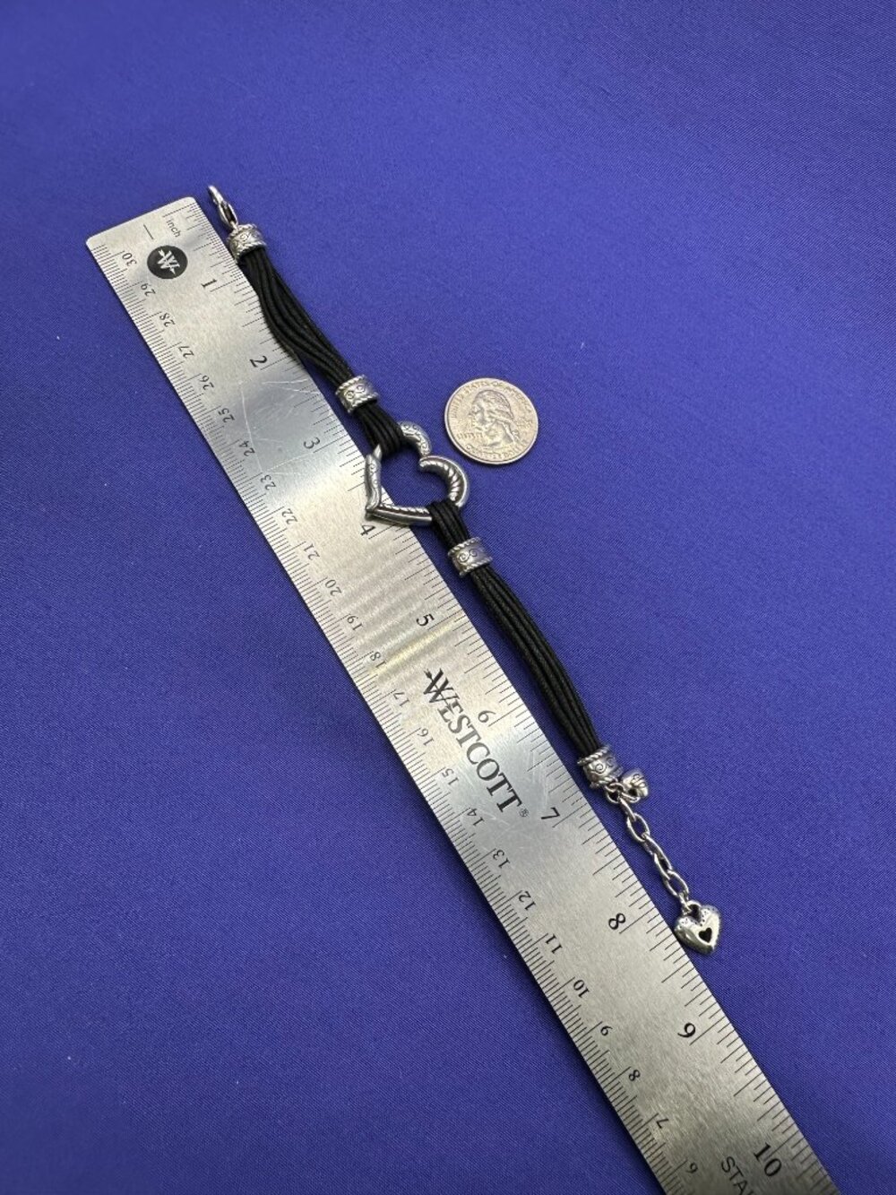 Brighton Silver Plated Heritage Heart Bracelet - Picture 11 of 13